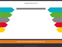 Tablet Screenshot of ninjaseotools.com
